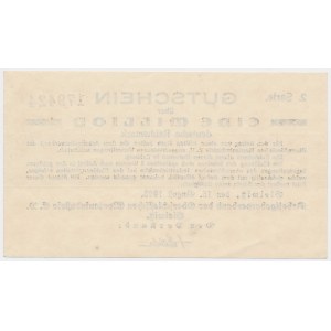 Gliwice [Gleiwitz], 1 mln marek 07.1923