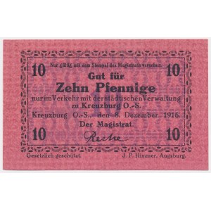 Kluczbork [Kreuzburg O.S.], 10 fenigów 1916