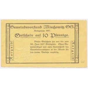 Miechowice [Miechowitz], 10 fenig 1917