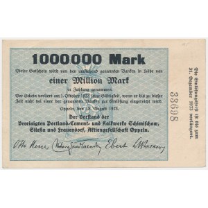 Opole [Oppeln], PORTLAND..., 1 million marks 1923