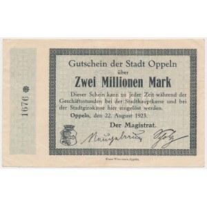 Opole [Oppeln], 2 million marks 1923