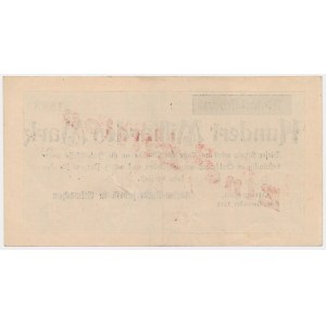 Otmuchow [Ottmachau], Sugar factory, 1 trillion marks - reprinted from 100 billion mk 1923