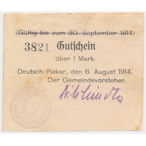 Piekary Śląskie [Deutsch Piekar], 1 Mar 1914