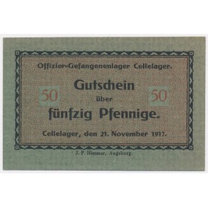 Camp Celle, 50 fenig 1917