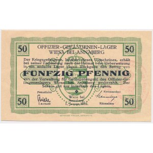 Wiesa camp, 50 fenig 1916