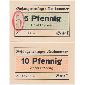 Camp Swietoszow [Neuhammer], 5 and 10 fenig - set (2pcs)