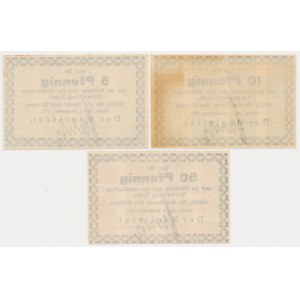 Książ [Xions], 5-50 fenig 1917 - set (3pcs)