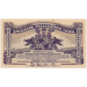 Sobieszow [Hermsdorf], 20 billion marks 1923