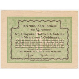 Glogow [Glogau], 5 Goldmark 1923