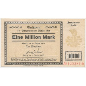 Zgorzelec [Görlitz], 1 million marks 1923