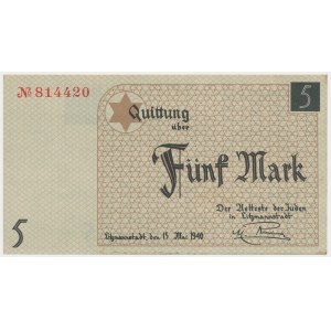 Getto w Łodzi, 5 marek 1940