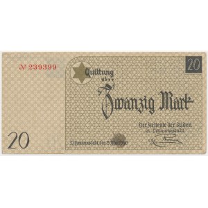 Lodz ghetto, 20 marks 1940