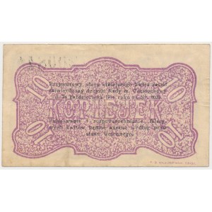 Częstochowa, Fire-Savings Society, 10 kopecks 1914