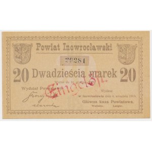 Inowrocław, 20 marks 1919