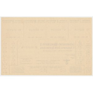 Tarnów, Karta żywnościowa 1944 - II dodatkowa