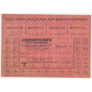 Tarnów, Karta żywnościowa 07.1944