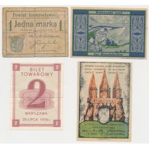 Inowrocław, Gryfow Slaski, Warsaw, Altona - set (4pcs)
