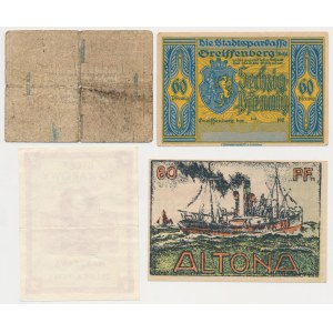 Inowrocław, Gryfow Slaski, Warsaw, Altona - set (4pcs)