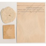 Stamps: Wschowa, Warsaw, Ministry of Military Affairs (3pcs)