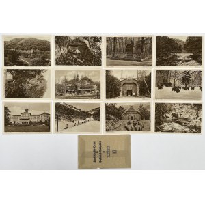 Thale am Hatz, 50 fenig 1922 - landscape series ON POCKETS - Bodetal (12pcs)