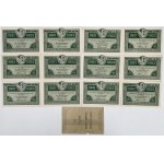 Thale am Hatz, 50 fenig 1922 - landscape series ON POCKETS - Bodetal (12pcs)