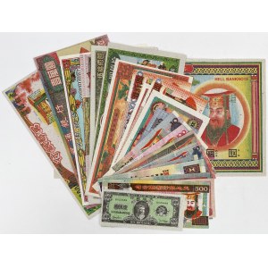 Chiny HELL BANKNOTES zestaw (23szt)
