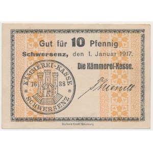 Swarzędz [Schwersenz], 10 fenig 1917