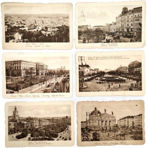 Lwów - Lemberg - Wały Hetmańskie, Teatr, i inne [ K.U.K. Lemberg, Cenzura Wojskowa ]