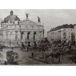 Lwów - Lemberg - Wały Hetmańskie, Teatr, i inne [ K.U.K. Lemberg, Cenzura Wojskowa ]
