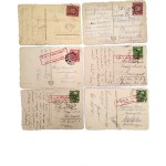 Lwów - Lemberg - Kopiec Unii Lubelskiej, Plac Halicki i inne [ K.U.K. Lemberg, Cenzura Wojskowa ]