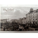 Lwów - Lemberg - Kopiec Unii Lubelskiej, Plac Halicki i inne [ K.U.K. Lemberg, Cenzura Wojskowa ]