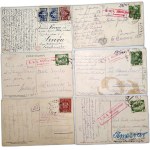 Lwów - Lemberg - Ulica Akademicka, Kasa Oszczędności i Bank Polski [ K.U.K. Lemberg, Cenzura Wojskowa ]