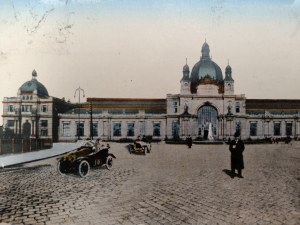 Lot of 6 postcards : Lviv - Lemberg - Holy Spirit Square, Railway Station and others [ K.U.K. Lemberg, Military Censorship ].