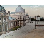 Lot 6 pocztówek : Lwów - Lemberg - Plac Św. Ducha, Dworzec i inne [ K.U.K. Lemberg, Cenzura Wojskowa ]