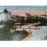 Lot 6 pocztówek : Lwów - Lemberg - Plac Św. Ducha, Dworzec i inne [ K.U.K. Lemberg, Cenzura Wojskowa ]