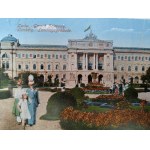 Lwów - Lemberg - Gmach Sejmowy, Kolumna Mickiewicza i inne [ K.U.K. Lemberg, Cenzura Wojskowa ]