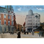 Lwów - Lemberg - Pomnik Sobieskiego, Katedra ruska św. Jura [ K.U.K. Lemberg, Cenzura Wojskowa ]