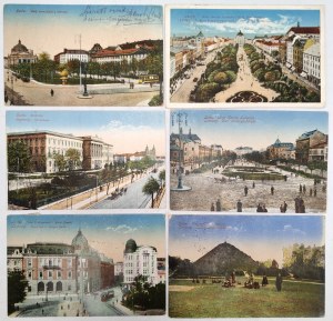 Lviv - Lemberg - Karl Ludwig Street, Technicum and others [ K.U.K. Lemberg, Military Censorship ].