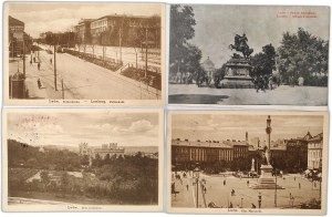 Lviv - Lemberg - Polytechnic, House of invalids and others [ K.U.K. Lemberg, Military Censorship ].