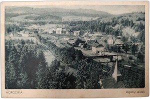 Vorokhta - general view, Borderlands 1936