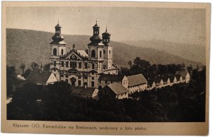 Monastery of the Camaldolese Fathers in Bielany, seen from a bird's eye view. [Cracow ]