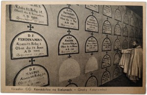Monastery of the Camaldolese Fathers in Bielany - Catacomb Tombs - [ Krakow ].