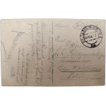 Bielitz - Bielsko - widok z dachu Hotelu Prezydent - Kaiserhof 1917 rok [ Bielsko Biała ]