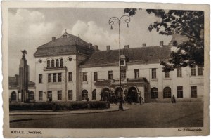 Kielce - railway station , photo by Z. Chomętowska