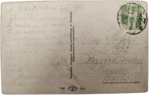Zloczow - Church and c.k. Starosty - published by Landesberg's Bookstore, 1916 [ Kresy ].