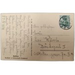 Ratibor - Racibórz - Pomnik Josepha von Eichendorffa, druk Breslau, ca. 1912