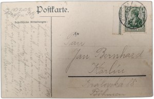 Kudowa Zdrój - Bad Kudowa - entrance to the Spa Park ca. 1907
