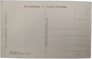 Postcard - Jan Bulhak - Vilnius, Town Hall - 1922