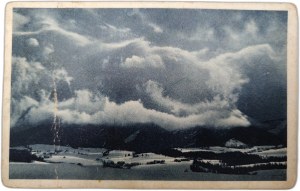 Tatra Mountains - Halny wind, photo by Jan Malachowski ca. 1924