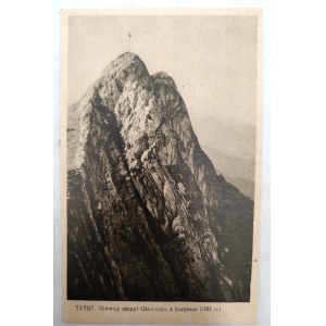 Tatry - Główny szczyt Giewontu z krzyżem 1894 m. - Giewont
